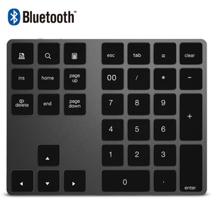 Rechargeable Mini Bluetooth Number Pad 34 Keys Magic <strong>Numeric</strong> Keypad <strong>Numeric</strong> <strong>Keyboard</strong> for apple ipad Laptop Notebook - Product Image 3