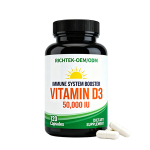 Высококачественные капсулы витамина D органические добавки халяльный Витамин D 3 50000Iu кальция витамин D3 капсулы - Product Image 6