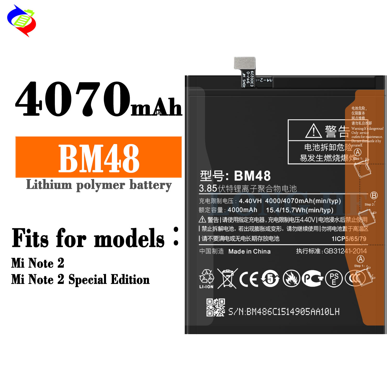 For Xiaomi Mi Note2