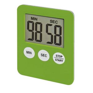 1 pz 9 colori Super sottile schermo digitale LCD Timer da cucina quadrato cottura conto alla rovescia sveglia magnete orologio - Product Image 3