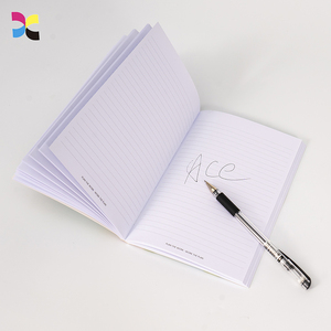 Cuadernos de tapa blanda simples de alta calidad Cuaderno encuadernado perfecto personalizado Oem - Product Image 3