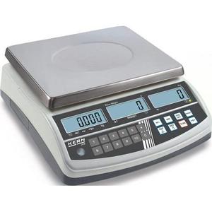 KERN W300xD225mm検証可能なベンチスケール3kg LCDインジケータディスプレイカウント計量センサー1g桁増分Kgユニット - Product Image 1