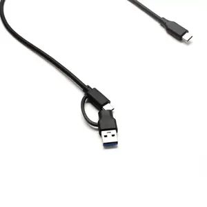 10/20Gbps Data Sync <strong>2</strong> in 1 <strong>USB</strong> <strong>3</strong>.1 <strong>3</strong>.0A/C to <strong>USB</strong> Type C Cable Fast <strong>Speed</strong> Data Transferring for Hard Disk Drive Laptop Tablet - Product Image 5
