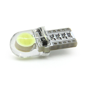 Su geçirmez LED T10 araba LED ampul silikon T10 W5W 194 168 COB 06 smd canbus otomatik plaka lambası için led araba - Product Image 3