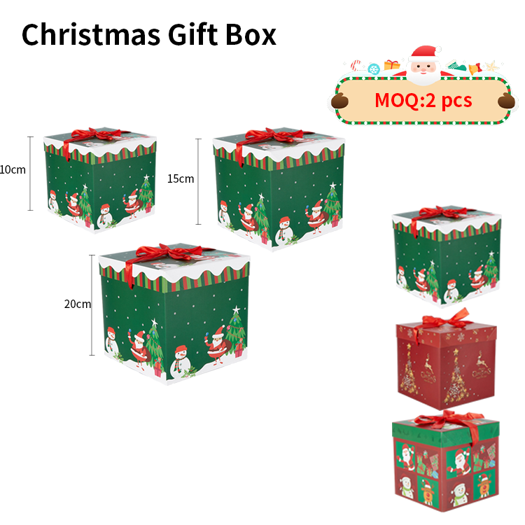Boîte cadeau de Noël