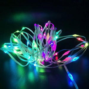 Holiday Festival Dekoration Outdoor Farbwechsel APP Fernbedienung LED RGB String Light Weihnachten Luminous Custom Party - Product Image 4