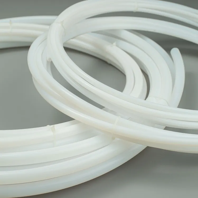 Plastic White Te flon Hose 2mm 4mm 6mm 8mm High Temperature Food Safety Coffee Machine Connected Fittings Ptfe Tubing