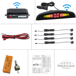 Newest Wireless Ultrasonic <strong>Sensor</strong> <strong>LED</strong> <strong>Display</strong> Parking <strong>Sensor</strong> 2m Detective Range with Rear Parking <strong>Sensor</strong> for Car <strong>Reversing</strong> Aid - Product Image 6