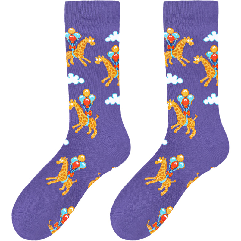 Girafe violette