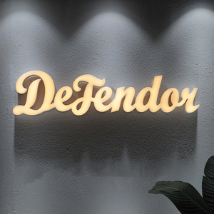Frontlit Outdoor Shop Name Board Design Custom Building Letter Led Illuminated Letters Store Building Sign for Business - Product Image 4