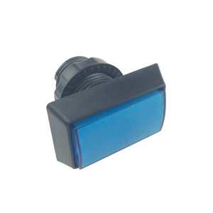 Blue Rectangle 30*50mm Game Machine <strong>Switch</strong> with Light Wholesale Game <strong>Push</strong> <strong>Button</strong> - Product Image 3