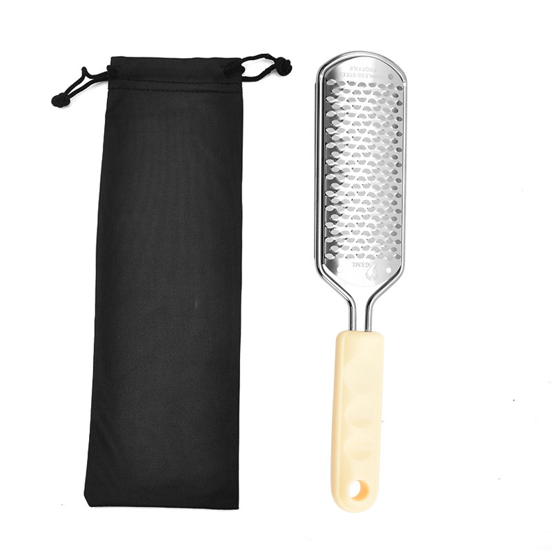 Silver big hole foot file + bag