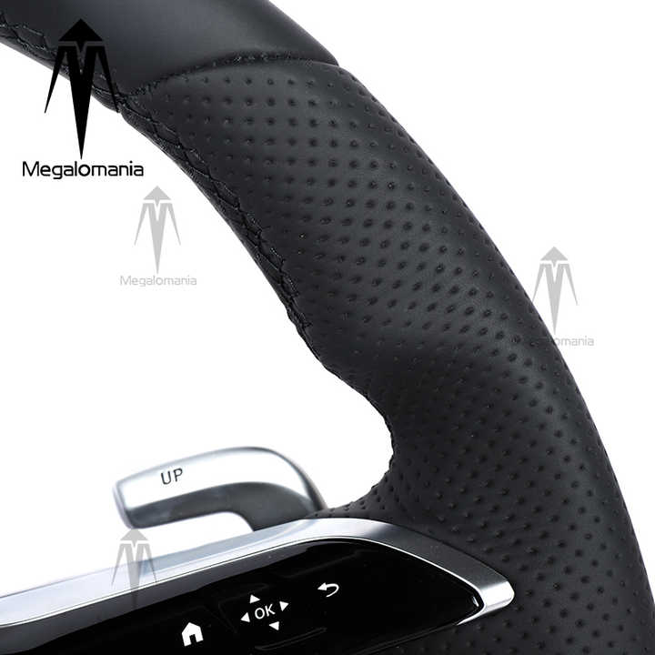 Volledig Lederen Stuurwiel Voor Mercedes Benz Amg Stuur Nieuw S223 C206 232 E213 W223 E63 S63 G63 Gts Oled Stuurwiel