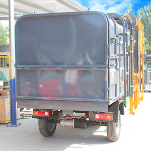 รถบรรทุกขยะไฟฟ้าบริสุทธิ์รถบรรทุกขยะไฟฟ้า3cbm ขยะทำความสะอาดรถบรรทุกขยะที่มีความจุ1Ton - Product Image 3