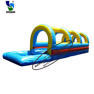 Tobogán acuático para adultos, tobogán inflable para piscina de doble carril comercial - Product Image 5