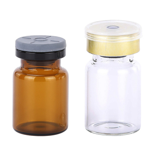 ホットセール2ml 3ml 5ml 6ml 7ml 8ml 9ml 10ml 15ml 20mlフリップトップはゴム製ストッパー付き - Product Image 5