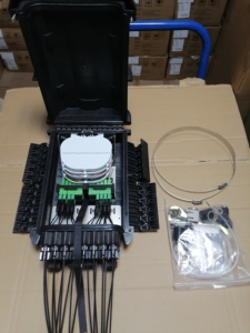 กล่องงีบ FTTH พร้อม1X8 ODP Splitter 8 Core 16 core กล่องกระจายใยแก้วนำแสง24 Core สำหรับเครือข่าย WIFI และ4G - Product Image 5