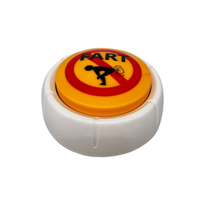HYX fábrica personalizada que era fácil botón efecto de sonido botón que habla zumbador divertido Botón de respuesta para promoción - Product Image 1