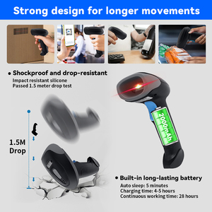 JR Wireless Bracode <strong>Scanner</strong> 2D Bluetooth Bracode <strong>Scanners</strong> <strong>Android</strong> 1D CCD <strong>Bar</strong> <strong>Code</strong> Reader for Cigarette case <strong>Data</strong> <strong>Matrix</strong> - Product Image 5