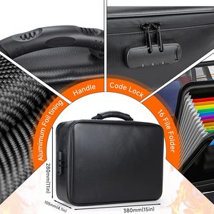 Khóa chống cháy an ninh ngực chống cháy an toàn hộp lưu trữ cho vật có giá trị tài liệu súng ngắn mục đích đặc biệt túi hộp - Product Image 3