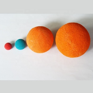 عالية الجودة بالجملة الطبيعي اسفنج مطاطي الكرة 6 سنتيمتر رغوة كرات مطاطية للبيع - Product Image 2