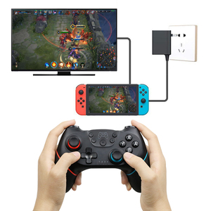 Nintendo Switchプロゲームコントローラー用の6軸ターボ機能を備えた新しくて売れ筋の新しいワイヤレスゲームパッド