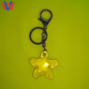 Kids PVC Reflector Pendant Keyring School Bag Backpack Safety Reflective Keychain for <strong>Walking</strong> &amp; Running - Product Image 3