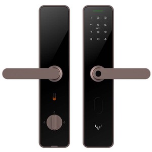 X1-3 สมาร์ทโฮมมิเจีย Mihome แอพบลูทูธดิจิตอลแบบไร้กุญแจอัจฉริยะอัตโนมัติสมาร์ทล็อคบ้านล็อคลายนิ้วมือประตู