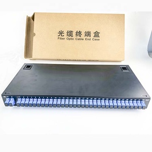 ขั้วต่อ apc/upc 32SC สายไฟเบอร์ออปติก2x32 sc/lc UPC ตัวแยกสายไฟเบอร์ออปติกสำหรับตู้