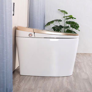 衛生陶器堆肥化ポータブルスマート自動ピスサイフォンフラッシング加熱シートWCトイレ電子 - Product Image 1
