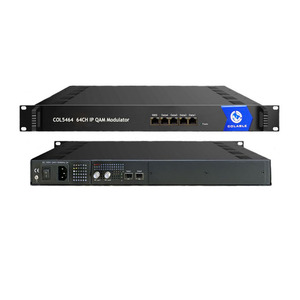 Modulatore Tv via cavo digitale 16/32/64 canali IP QAM modulatore con Software CAS/SMS COL5464 - Product Image 1