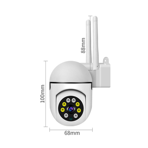 V380 2MP PTZフルカラーカメラ双方向オーディオとナイトビジョン内蔵マイク広角CMOSセンサー1年保証