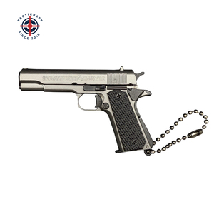 1:3 Mini 1911 alaşım oyuncak silah Model anahtarlık, olmayan ateşleme el yapımı tahsil hediye hareketli parçaları ile - Product Image 1