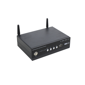 T Amplificador Wifi de 2 canales con lector de tarjetas Micro SD, lector USB y entrada AUX para más fuentes de audio - Product Image 1