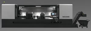 Bidirektion ales Hochleistungs-CNC-Drehmaschine system SCK104S mit spezieller Programmierung für industrielle Anwendungen - Product Image 2
