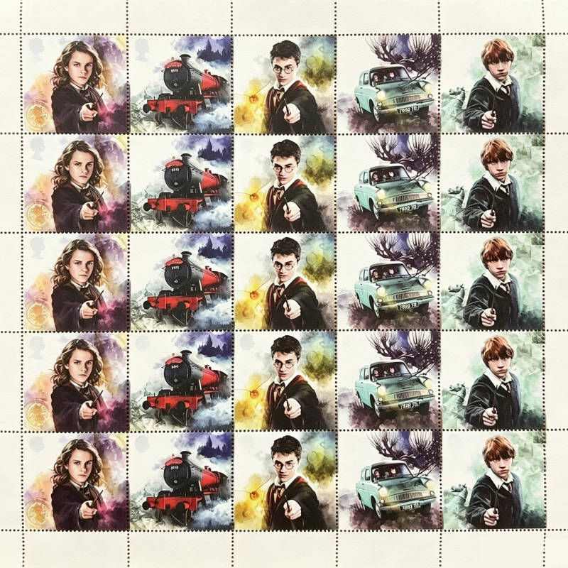 Bleu foncéBritish 25 pièces 1ST Harry Potter Hermione