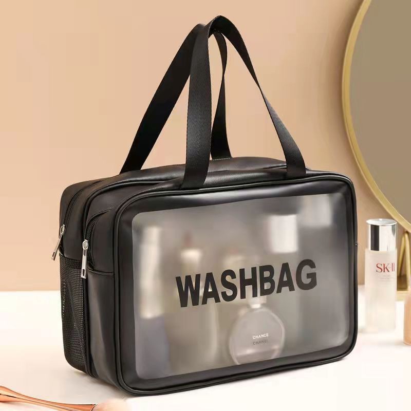 Black large double-layer