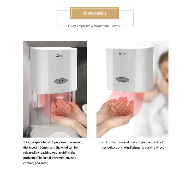 Wholesale Commercial Hand Dryer Automatic Public Bathroom