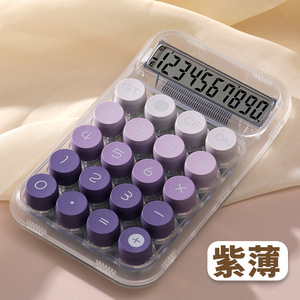 Портативный 10-значный калькулятор с механической клавиатурой - Product Image 5