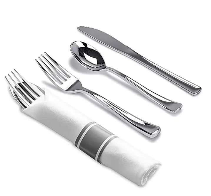 Vajilla portuguesa 304, juego de cuchillo, tenedor y cuchara de acero inoxidable, cuchillo y tenedor para carne de Hotel de comida occidental