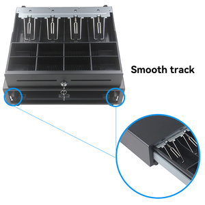 China Metal <strong>Computer</strong> Money Drawer Box Supermarket POS <strong>System</strong> Checkout Counters with High Security Cash Drawers - Product Image 6