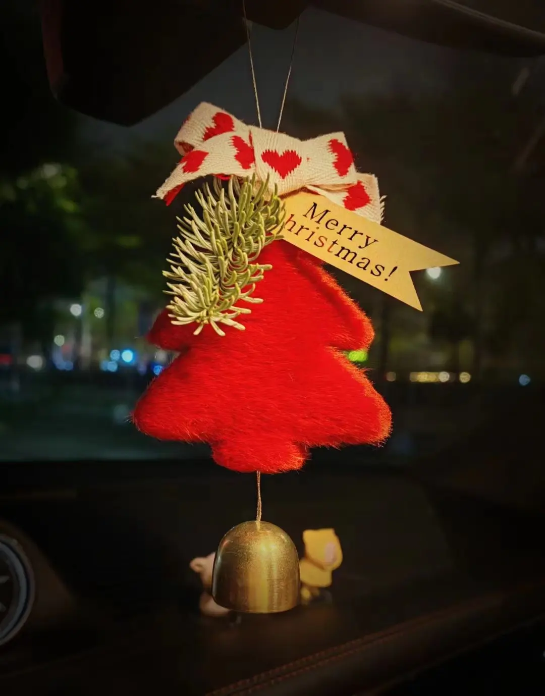 Christmas Pendant Colorful Car Xmas Tree Drop Ornaments Decorations for Christmas Gift Xmas New Year