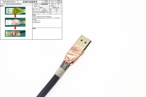 มืออาชีพที่กําหนดเอง USB4.0 ถึง USB Type C สายส่งชีวภาพความเร็วสูงสําหรับการถ่ายโอนข้อมูล - Product Image 5