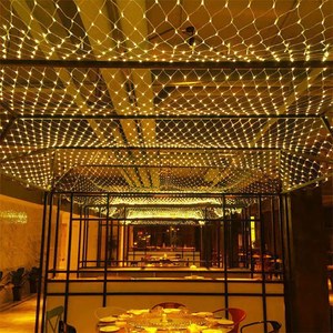 3*2m320LEDs Märchenlichter Weihnachtsdekoration Hochzeit Feiertagsdekoration <span class=keywords><strong>Led</strong></span> Girlande 192LEDs Netz-<span class=keywords><strong>LED</strong></span>-Stringlicht