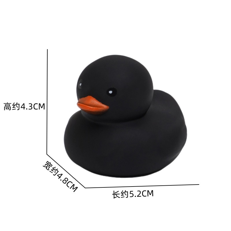 Black no 8 duck-one piece