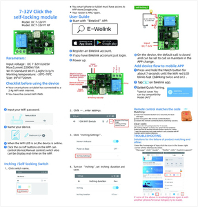 EweLink APP DC 5V 12V 24V 7-32V FAI DA TE 1 Canale Jog Impulsi di Auto-bloccaggio WIFI Casa Intelligente Senza Fili Interruttore di Controllo Remoto con Alexa - Product Image 3