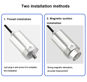 シングル3軸振動モニタリングファンモーター振動弦楽器RS485工業用温度振動センサー - Product Image 4