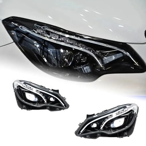 BENZ <span class=keywords><strong>W207</strong></span> A207 C207 e-class Coupe için <span class=keywords><strong>LED</strong></span> far 2009-2017 DRL dönüş sinyali yüksek ışın melek göz far projektör Lens ışıkları