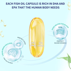 Trung Quốc cung cấp dầu cá viên nang Softgel cho người lớn chất chống oxy hóa hỗ trợ khỏe mạnh mức <span class=keywords><strong>cholesterol</strong></span> bảo vệ tim mạch - Product Image 4