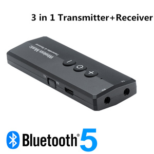 ZF-360热BT 5.0 4.2音频接收器发射器3在1 3.5 AUX插孔USB立体声音乐无线适配器用于汽车电视MP3 PC - Product Image 2